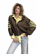 Susymix - Felpa traforata con cappuccio