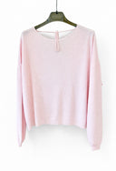 Vicolo - Maglia viscosa con scollo a V sulla schiena