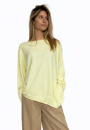Susymix- Maglia scollo barca asimmetrica