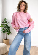 Vicolo - Twinset cardigan traforato+t-shirt traforata