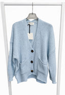 Vicolo - Cardigan fettuccia con bottoni