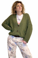Vicolo - Cardigan fettuccia con bottoni