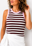 Vicolo - Top costine a righe
