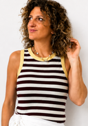 Vicolo - Top costine a righe