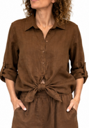 Vicolo - Camicia over in lino