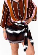 Susymix- Minigonna pareo tribale