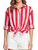 Susymix- Camicia righe in cotone