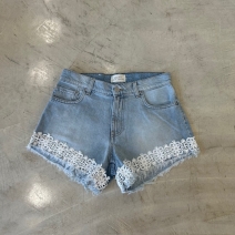 SHORTS RICAMO DENIM VICOLO