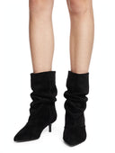 Susymix- Tronchetto in suede tacco sottile