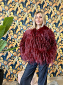 Eco pelliccia oversize effetto piuma - MiAmor