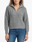 Susymix- Maglia costa inglese con mezza zip