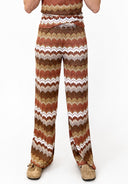 Susymix- Pantalone fantasia onde