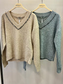 Maglia V Cabochon - Susy Mix