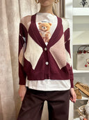 Cardigan rombi - Susy Mix