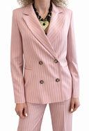 Vicolo - Giacca gessata doppiopetto