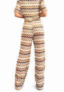 Vicolo - Pantalone crochet fantasia