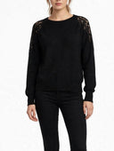 Susymix- Maglia con inserti in pizzo