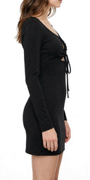 Vicolo - Abito tubino cut out