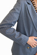 Vicolo - Giacca gessata doppiopetto