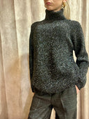 Maglia Lurex collo alto - Susy Mix