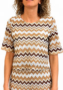 Vicolo - T-shirt crochet fantasia