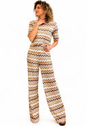 Vicolo - Pantalone crochet fantasia