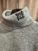 Lupetto in maglia con logo Vicolo