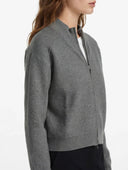 Susymix - Cardigan in maglia con zip