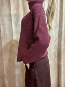 Maglia Lurex collo alto - Susy Mix