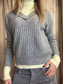 Maglia V Cabochon - Susy Mix