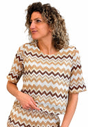 Vicolo - T-shirt crochet fantasia