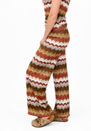 Susymix- Pantalone fantasia onde