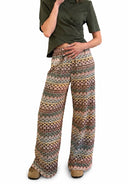 Vicolo - Pantalone crochet fantasia