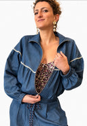 Vicolo- Bomber in chambry con zip