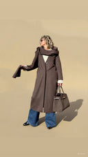 Cappotto con sciarpa Vicolo