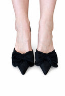 Miamor - Slingback scamosciate con fiocco