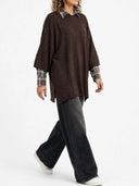 Vicolo - Maxi maglia oversize in lana e cashmere