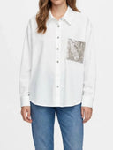 Susymix- Camicia over tasca paillettes