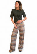 Vicolo - Pantalone crochet fantasia