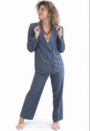 Vicolo - Giacca gessata doppiopetto