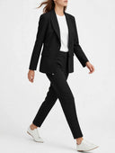Please - Completo blazer monopetto e pantalone sigaretta