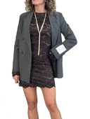 Vicolo - Blazer doppiopetto quadri