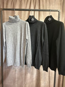 Lupetto in maglia con logo Vicolo