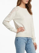 Susymix- Maglia con inserti in pizzo