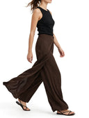 Vicolo - Pantalone in viscosa a portafoglio