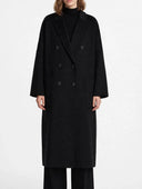 Vicolo - Cappotto doppiopetto handmade con panno 50% in lana