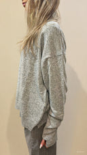 Maglia manicotto in misto lana