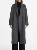 Vicolo - Cappotto doppiopetto handmade con panno 50% in lana