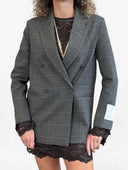 Vicolo - Blazer doppiopetto quadri