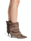Susymix- Tronchetto in suede tacco sottile